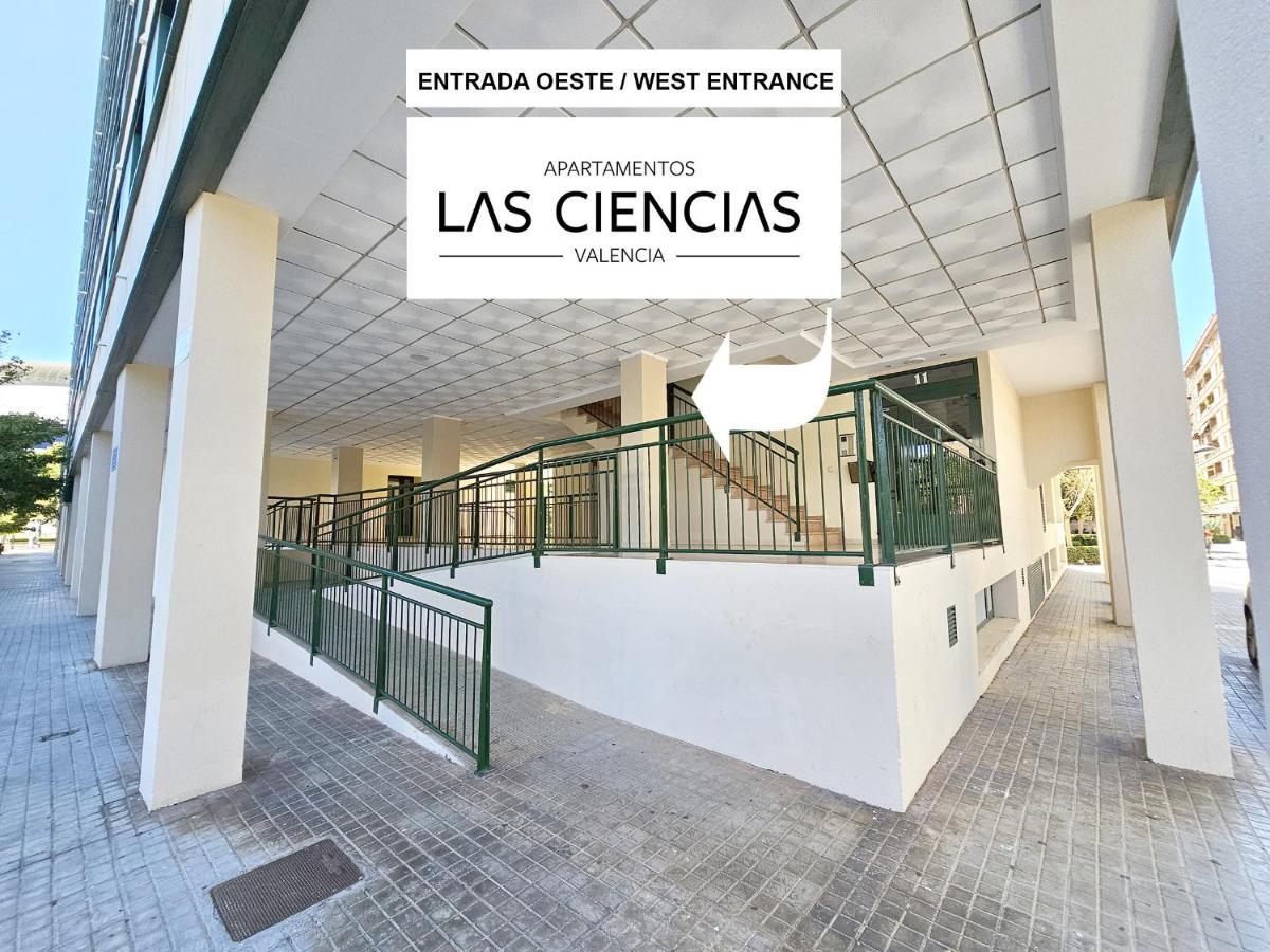 Apartamentos Las Ciencias V Valencia Eksteriør bilde