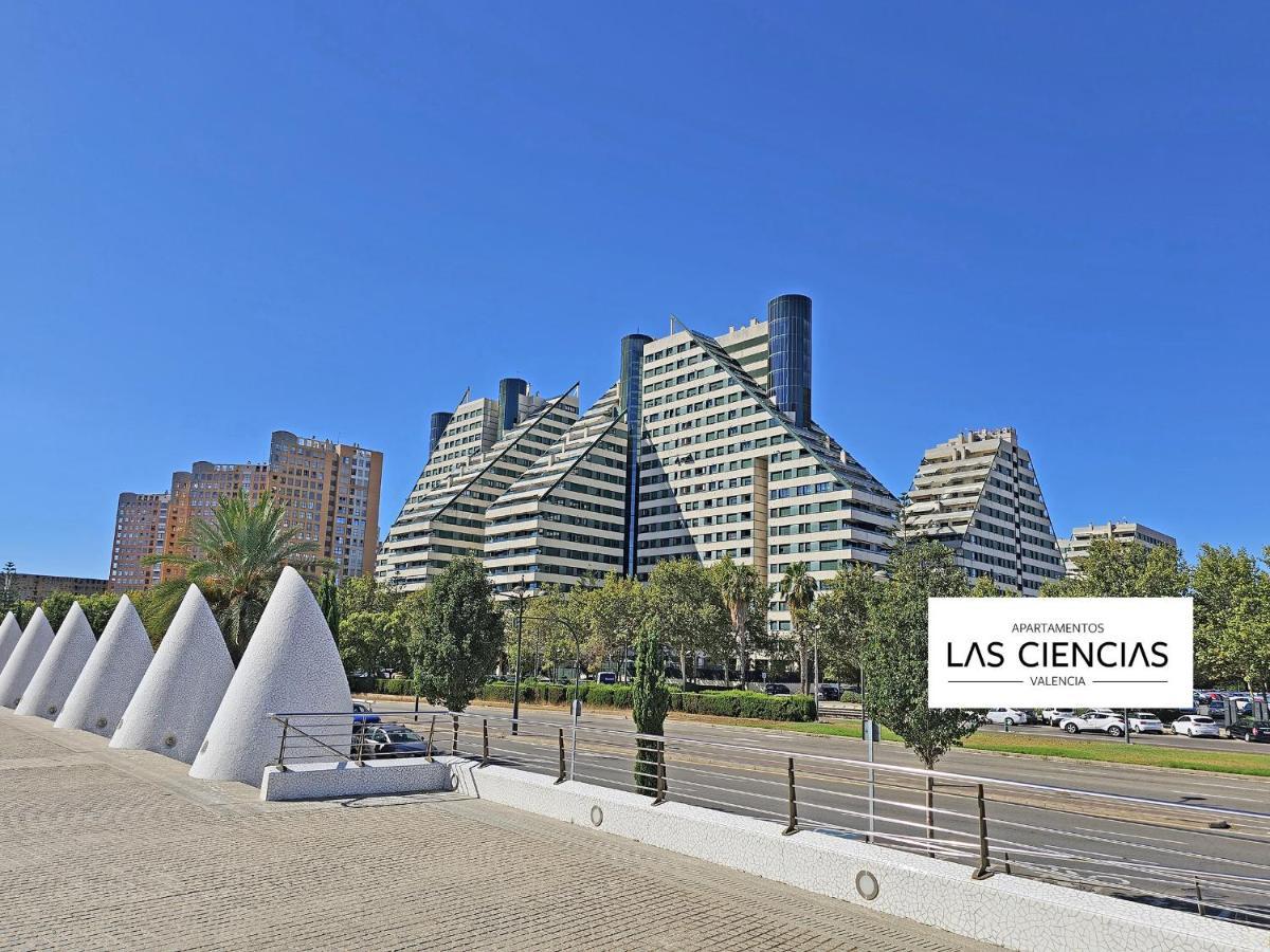 Apartamentos Las Ciencias V Valencia Eksteriør bilde